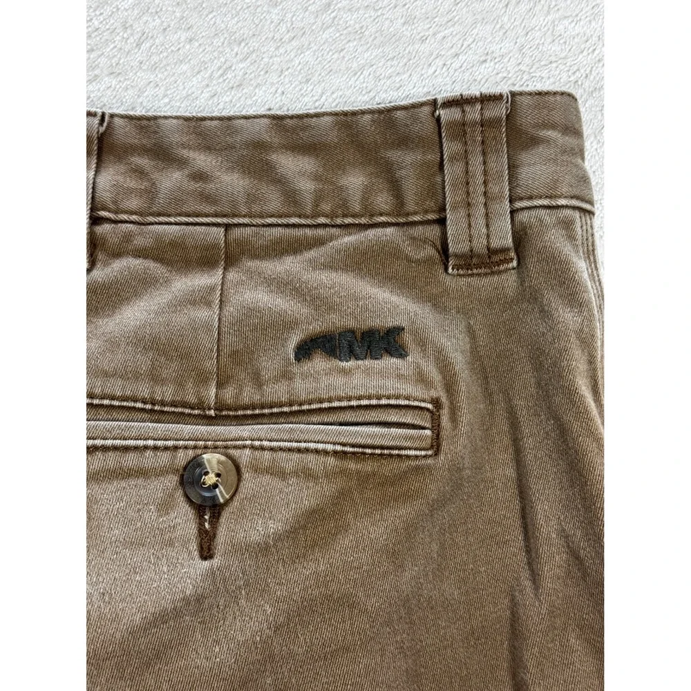 Mountain Khakis Mens Slim Fit Stretch Chino Brown Pants 30x32 Meas: 30x30